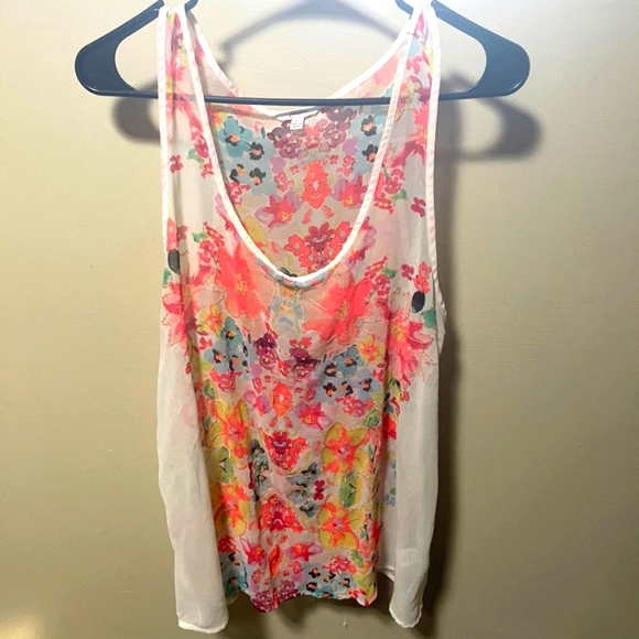Candie's Sheer Colorful Tank - Picture 1 of 1
